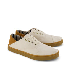Mens Cordones Plus Sneaker Natural Canvas