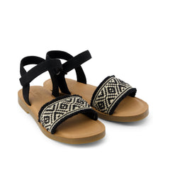 Remi Ankle Strap Kids Sandal Black Diamond Global Strap
