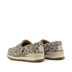Resident Plus Toddler Sneaker Natural Leopard Print