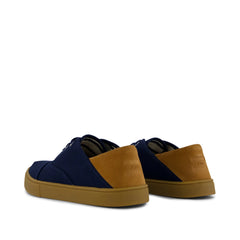 Mens Cordones Plus Sneaker Navy Canvas