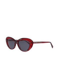 Luna Striped Pomegranate Handcrafted Sunglasses