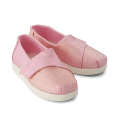 Alpargata Classic Toddler Shoe Pink Quartz Iridescent Woven