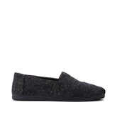 Mens Alpargata Classic Black Flecked Tweed