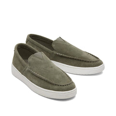 TRVL LITE Loafer Vetiver Grey Suede