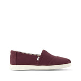 Womens Alpargata Plus Burgundy Heritage Canvas