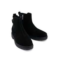 Womens Astrid Boot Water Repellent Black Suede