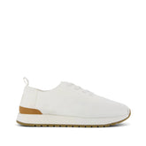 Mens Resident Plus Lace-Up White Knit