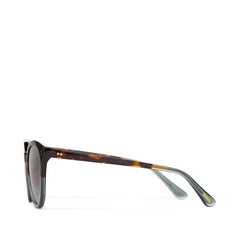 Aaryn Tortoise Ocean Grey Fade Handcrafted Sunglasses