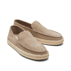 Alonso Taupe Suede Rope Loafer