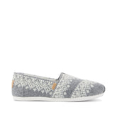 Womens Alpargata Classic Fuzzy Fair Isle