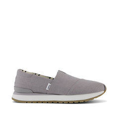 Mens Resident Plus Drizzle Grey Heritage Canvas