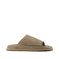 Danilo Slide Sandal Dune Perforated Suede
