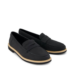 Womens Marie Loafer Black Leather