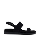 Marin Strap Sandal Black Heavy Canvas