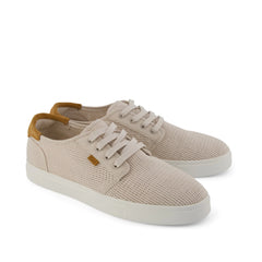 Mens Carlo 2.0 Lace-Up Sneaker Taupe Mesh