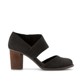 Womens Milan Nova Heel Chocolate Brown Kid Suede