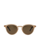 Jasper Shiny Oatmilk Traveler Sunglasses