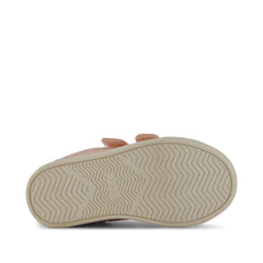 Cruz Double Strap Toddler Sneaker Bloom Chambray Dot