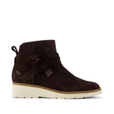 Womens Marlow Boot Water Repellent Chocolate Brown Suede