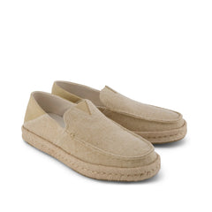 Mens Alonso Rope Loafer Natural Heritage Canvas