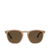 Silas Shiny Oatmilk Traveler Sunglasses