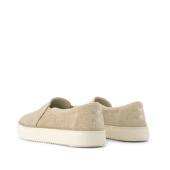 Womens Emily Slip On Sneaker Natural Undyed Heritage Canvas