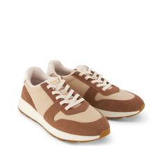 Womens TRVL LITE Retro Runner Sneaker Water Repellent Brown Sugar