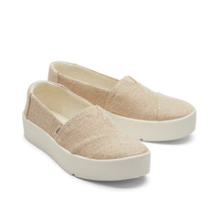 Verona Natural Slip On Sneaker