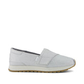 Resident Plus Kids Sneaker Silver Metallic Twill