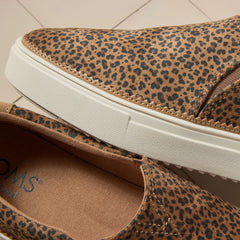 Womens Emily Slip On Sneaker Toffee Leopard Print