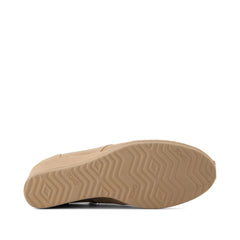 Womens Desert Wedge Ankle Bootie Taupe Suede