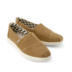 Womens Alpargata Plus Toffee Heritage Canvas