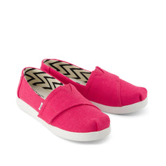 Alpargata Classic Kids Shoe Fuchsia Heritage Canvas