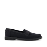 Womens Marie Loafer Black Textile
