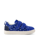 Cruz Double Strap Toddler Sneaker Blue Iris Sharks