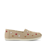 Womens Alpargata Classic Apple Embroidery