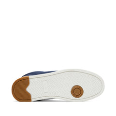 TRVL LITE Navy Canvas Lace-Up Sneaker
