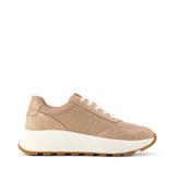 Womens TRVL Lite Wedge Sneaker Water Repellent Taupe Vintage Twill
