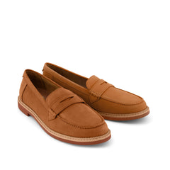 Womens Marie Loafer Brown Sugar Leather