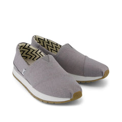 Mens Resident Plus Drizzle Grey Heritage Canvas