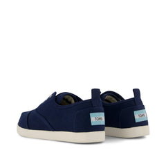 Cordones Plus Kids Sneaker Navy Canvas