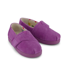 TOMS x Jamie Mizrahi Alpargata Classic Pink Suede Toddler Shoe