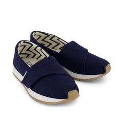 Resident Plus Kids Sneaker Navy Heritage Canvas