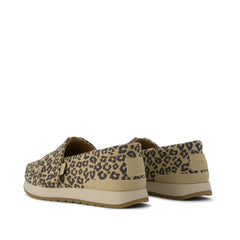 Resident Plus Kids Sneaker Natural Leopard Print