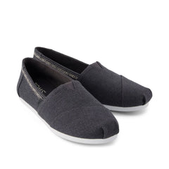 Womens Alpargata Classic Forged Iron Vintage Slub