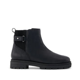 Womens Astrid Boot Water Repellent Black Faux Leather