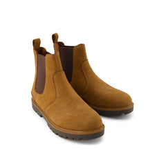 Griffin Brown Water Resistant Leather Boot