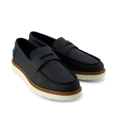 Navi TRVL LITE Havana Loafer Black Leather