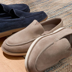 Mens Marcos Loafer Dune Suede