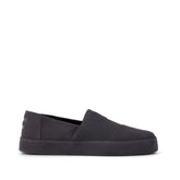 Mens Alpargata Premium Water Resistant Forged Iron Suede
